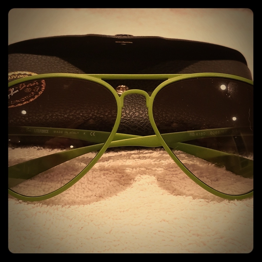 Ray Ban LiteForce sunglasses with case